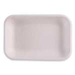 Eco-Products WorldView Vanguard Sugarcane Fiber Container, White, 400/Carton (EP-SCRC12NFA)