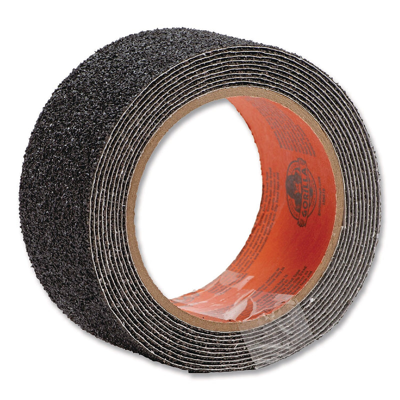 Gorilla Anti-Slip Safety Tape, 3" Core, 2" x 10 ft., Black (115944)