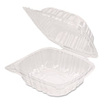 Karat Polypropylene Plastic Hinged Container, Clear, 50/Pack, 6 Packs/Carton (FP-HC66PP-1C)
