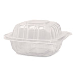 Karat Polypropylene Plastic Hinged Container, Clear, 50/Pack, 6 Packs/Carton (FP-HC66PP-1C)