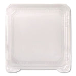 Karat Polypropylene Plastic Hinged Container, Clear, 50/Pack, 6 Packs/Carton (FP-HC66PP-1C)