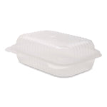 Karat Polypropylene Plastic Hinged Container, Clear, 125/Pack, 2 Packs/Carton (FP-HC96PP-1C)
