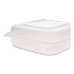 Karat Polypropylene Plastic Hinged Container, Clear, 50/Pack, 4 Packs/Carton (FP-HC99PP-1C)