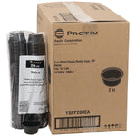 Pactiv Evergreen 2 oz. Portion Cup, Black, Plastic, 2,400/Carton (YSPP200EA)
