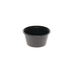 Pactiv Evergreen 2 oz. Portion Cup, Black, Plastic, 2,400/Carton (YSPP200EA)