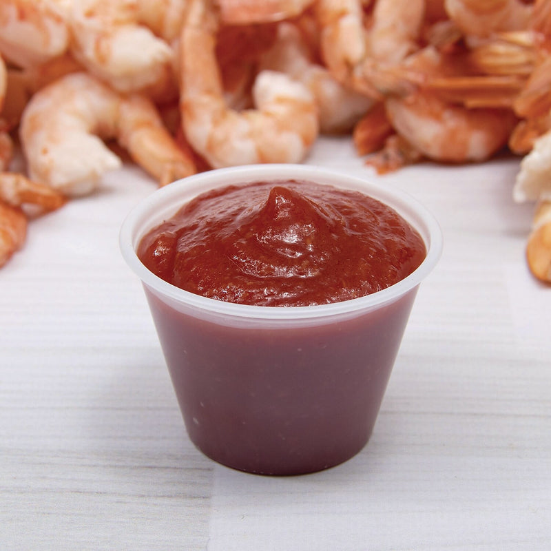 SOLO 2.5 oz. Portion Containers, Translucent, Plastic, 2,500/Carton (P250N)