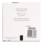 Smead Yearly End Tab File Folder Labels, 0.75" x 1.5", Orange, 500/Roll (68326)