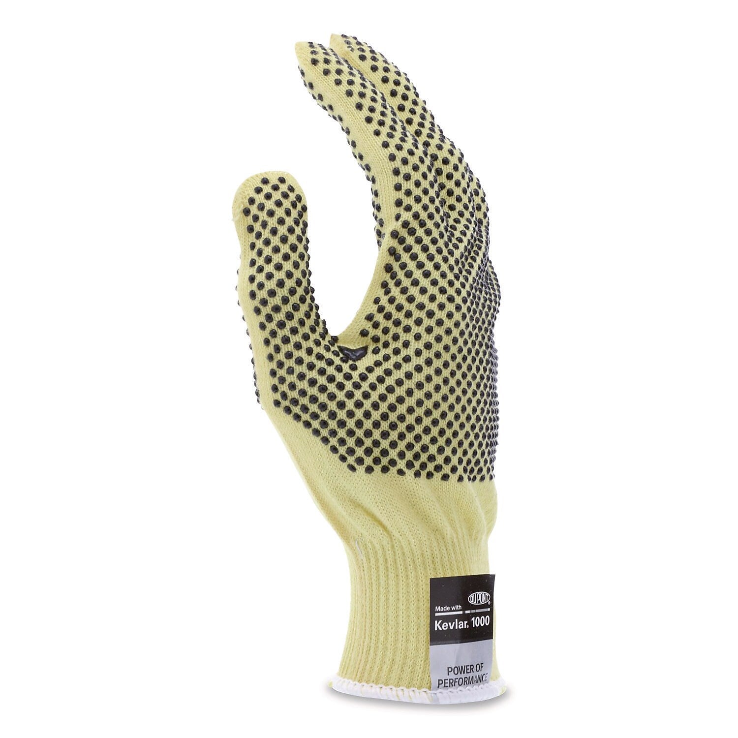 MCR Safety CutPro 9396 Cut Protection Kevlar Gloves, Small, 13 Gauge, A2 Cut Level, Yellow/Black, Small, Pair (9396S)