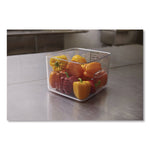 Rubbermaid Commercial Square Storage Containers, 12 qt. (FG631200CLR)