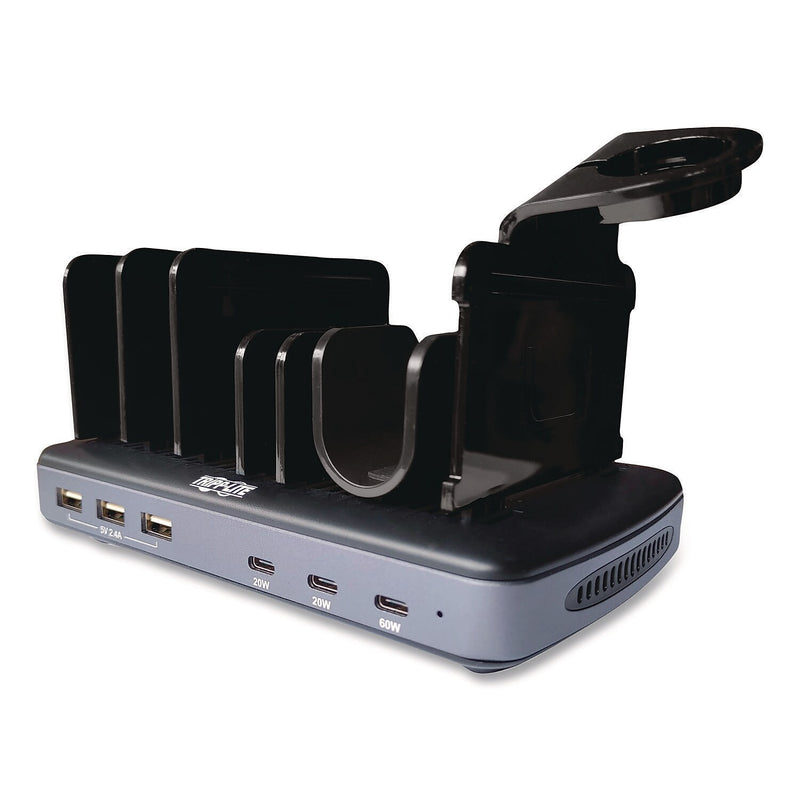 Tripp Lite Charging Station for Multiple Brands, 120W, Black (U280006C3AST)