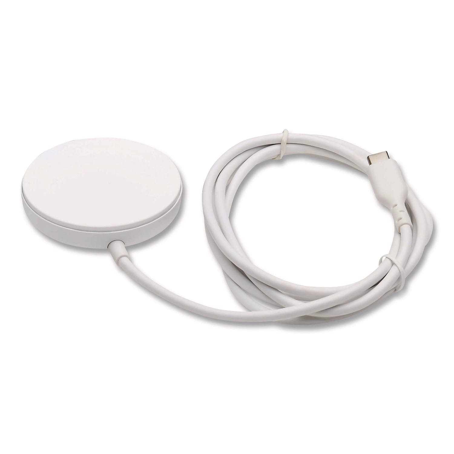Tripp Lite Magnetic Wireless Charging Pad, 15W, 5 ft., White (U280MS005)