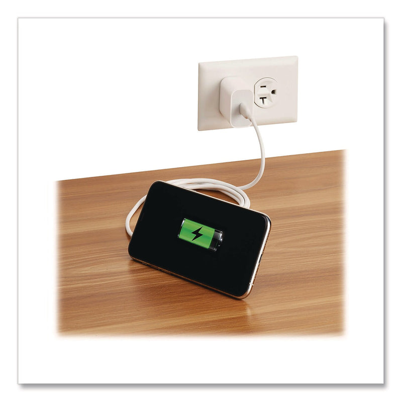 Tripp Lite Magnetic Wireless Charging Pad, 15W, 5 ft., White (U280MS005)