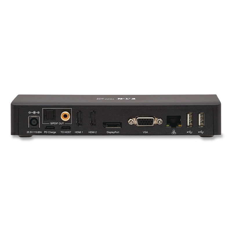Tripp Lite Triple Display USB-C Docking Station for Laptop (TRPU442ABDOCK9)