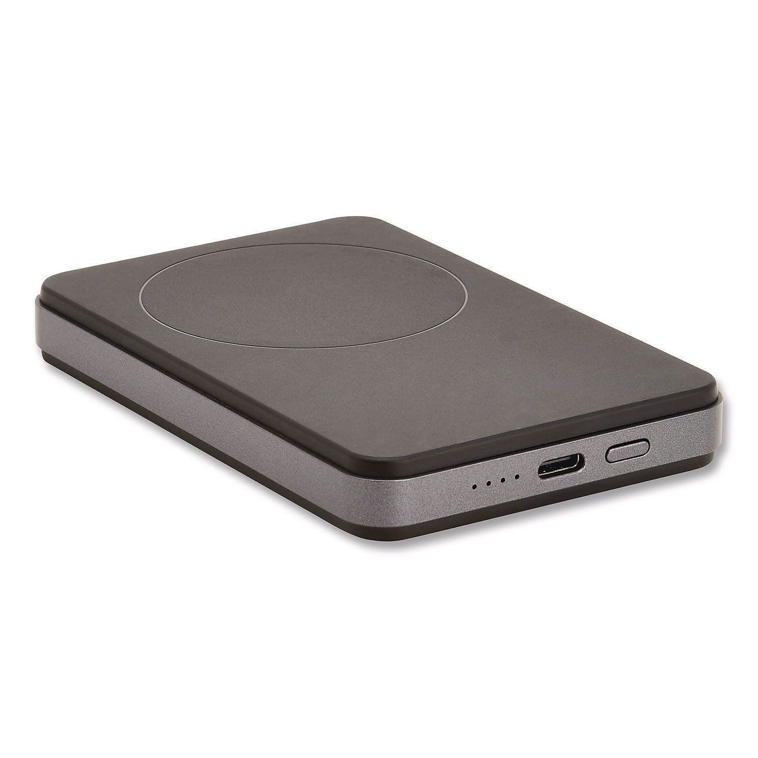 Tripp Lite Wireless Magnetic Charging Power Bank for Multiple Brands, 4000 mAh, Gray (UPB04K01CM)