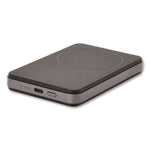 Tripp Lite Wireless Magnetic Charging Power Bank for Multiple Brands, 4000 mAh, Gray (UPB04K01CM)