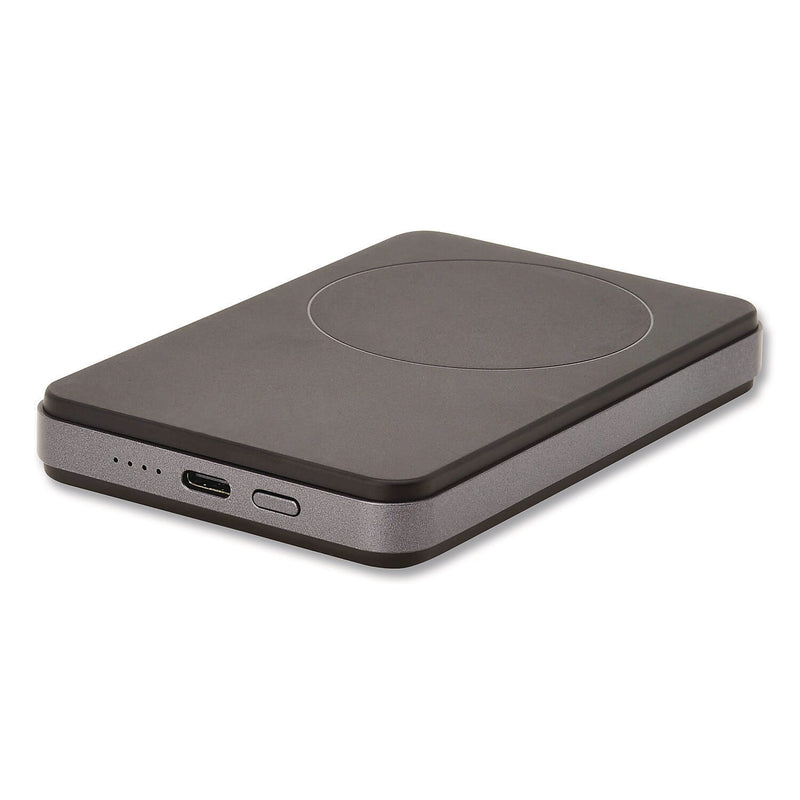 Tripp Lite Wireless Magnetic Charging Power Bank for Multiple Brands, 4000 mAh, Gray (UPB04K01CM)