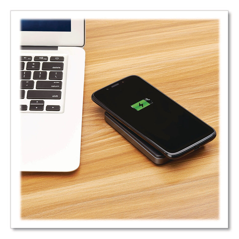 Tripp Lite Wireless Magnetic Charging Power Bank for Multiple Brands, 4000 mAh, Gray (UPB04K01CM)
