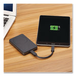 Tripp Lite Wireless Magnetic Charging Power Bank for Multiple Brands, 4000 mAh, Gray (UPB04K01CM)