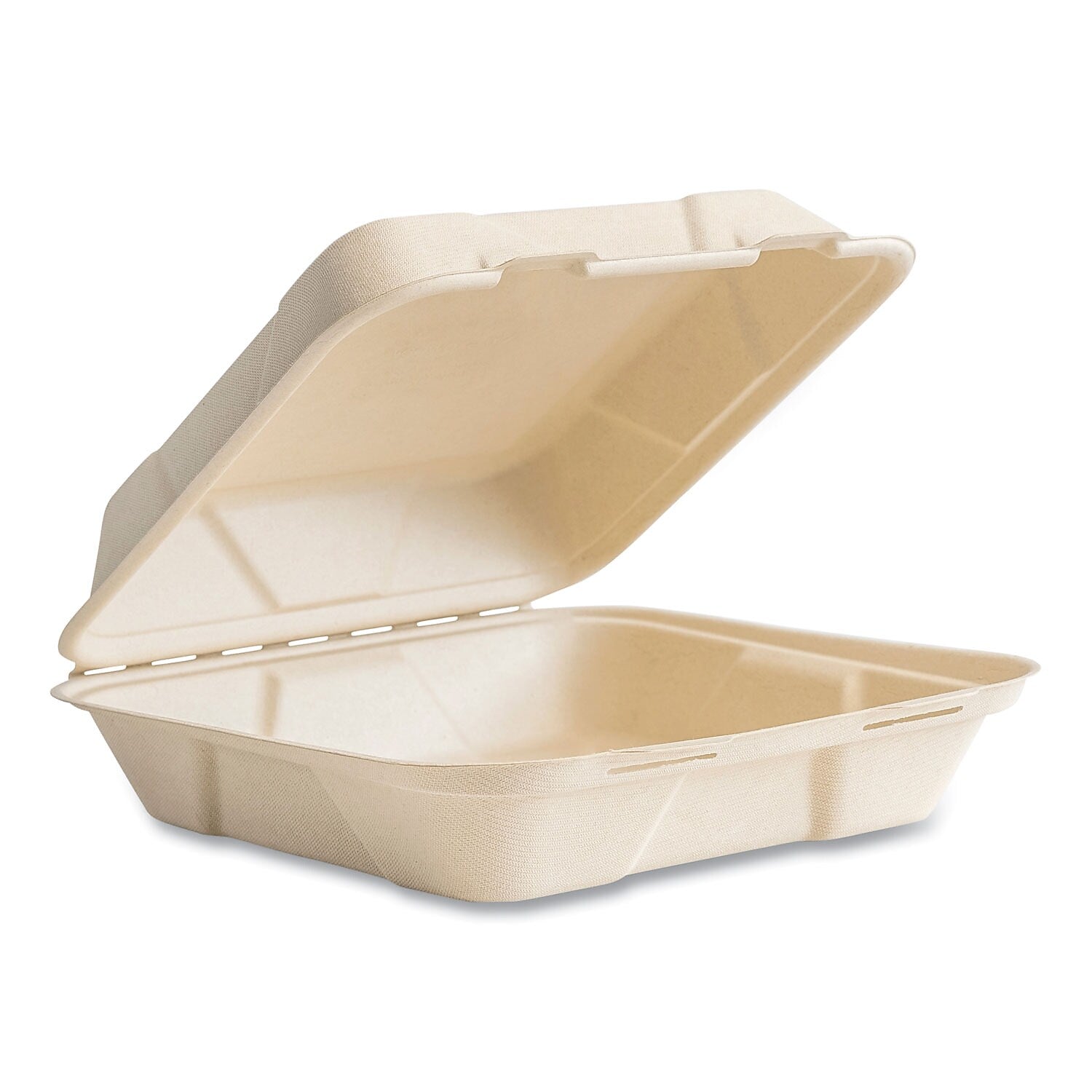 Vegware Nourish Molded Fiber Compostable Takeout Containers, 200/Carton (VW-HC101NFA)