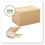 Vegware Nourish Molded Fiber Compostable Takeout Containers, 200/Carton (VW-HC101NFA)