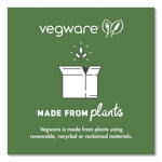 Vegware Nourish Molded Fiber Compostable Takeout Containers, 400/Carton (VW-HC6NFA)