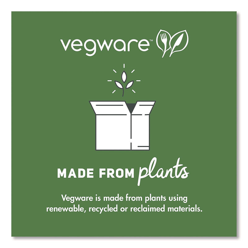 Vegware Nourish Molded Fiber Compostable Takeout Containers, 400/Carton (VW-HC6NFA)