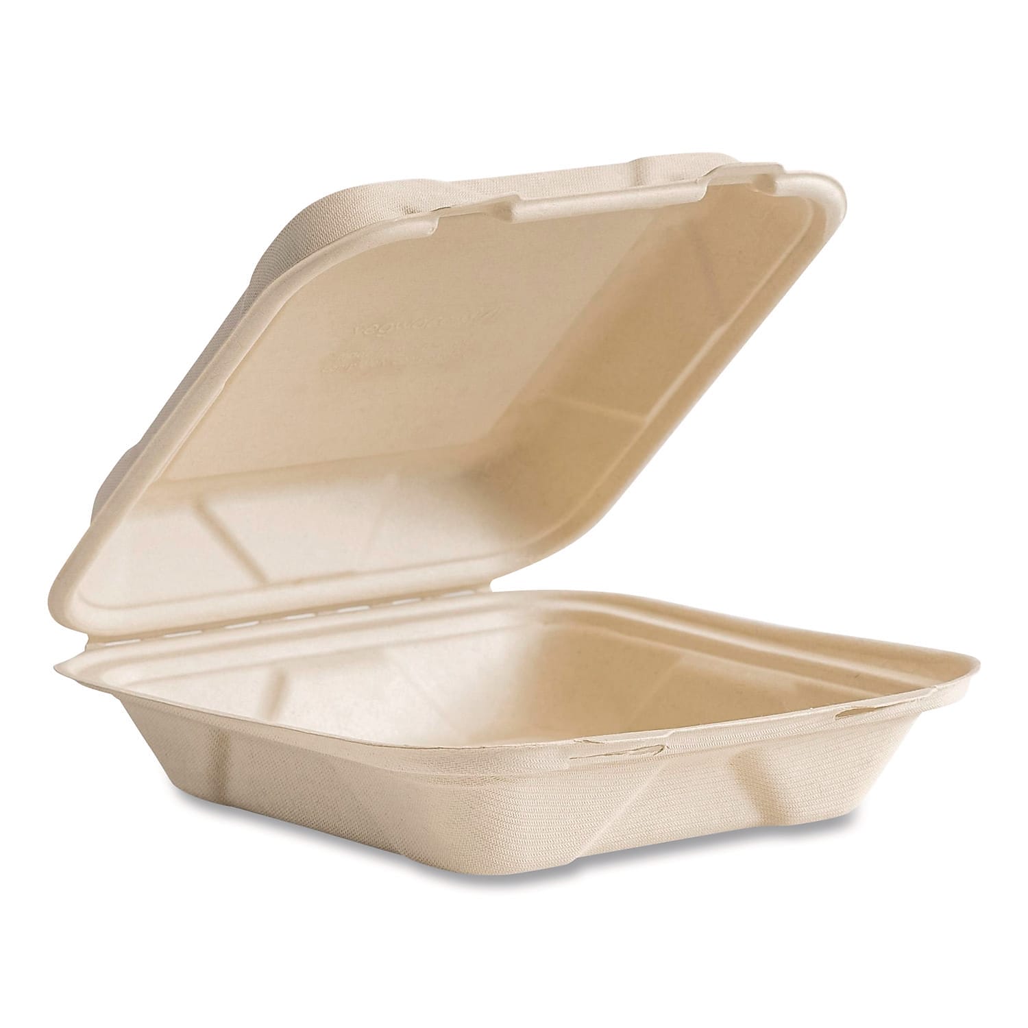 Vegware Nourish Molded Fiber Compostable Takeout Containers, 200/Carton (VW-HC81NFA)