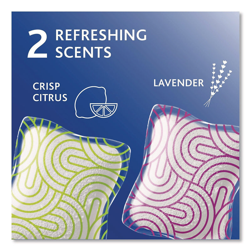 O-Cedar Cleaning PACS Floor Cleaner, Lavender Scent, 0.426 oz., 10/Pack, 8 Packs/Carton (FHD172402CT)