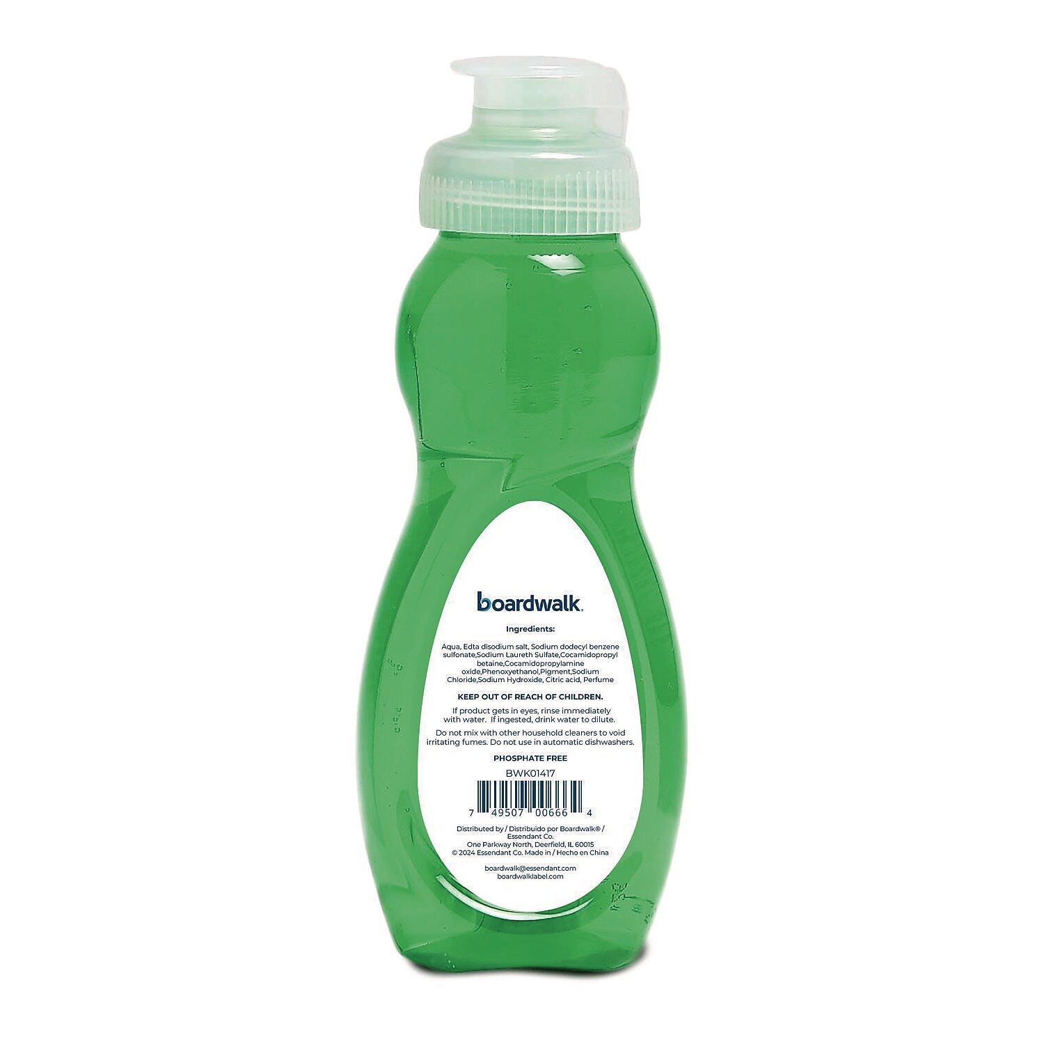 Boardwalk Dish Soap, Fresh Scent, 3 oz., 72/Carton (BWK01417)