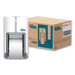Cascades PRO Tandem No Touch High Capacity Toilet Paper Dispenser, White (C311)