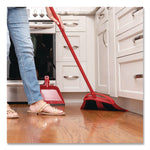 O-Cedar PowerCorner One Sweep LG Angled Broom & Step-On Dustpan, Multicolored (172134EA)