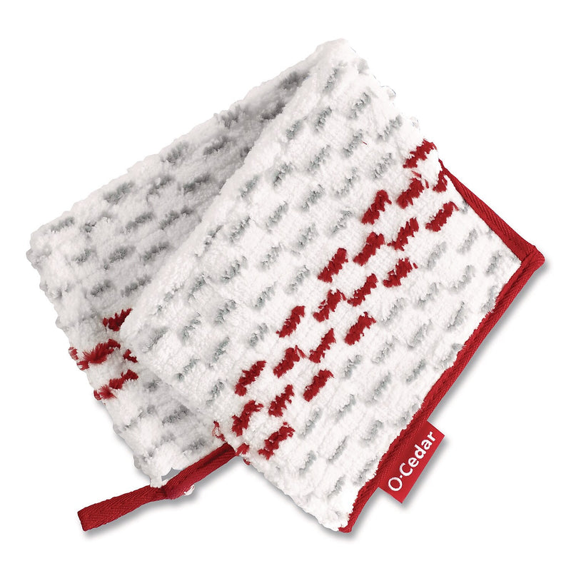 O-Cedar ProMist MAX Microfiber Wet Mop Head Refill, Red/White/Gray (173579EA)