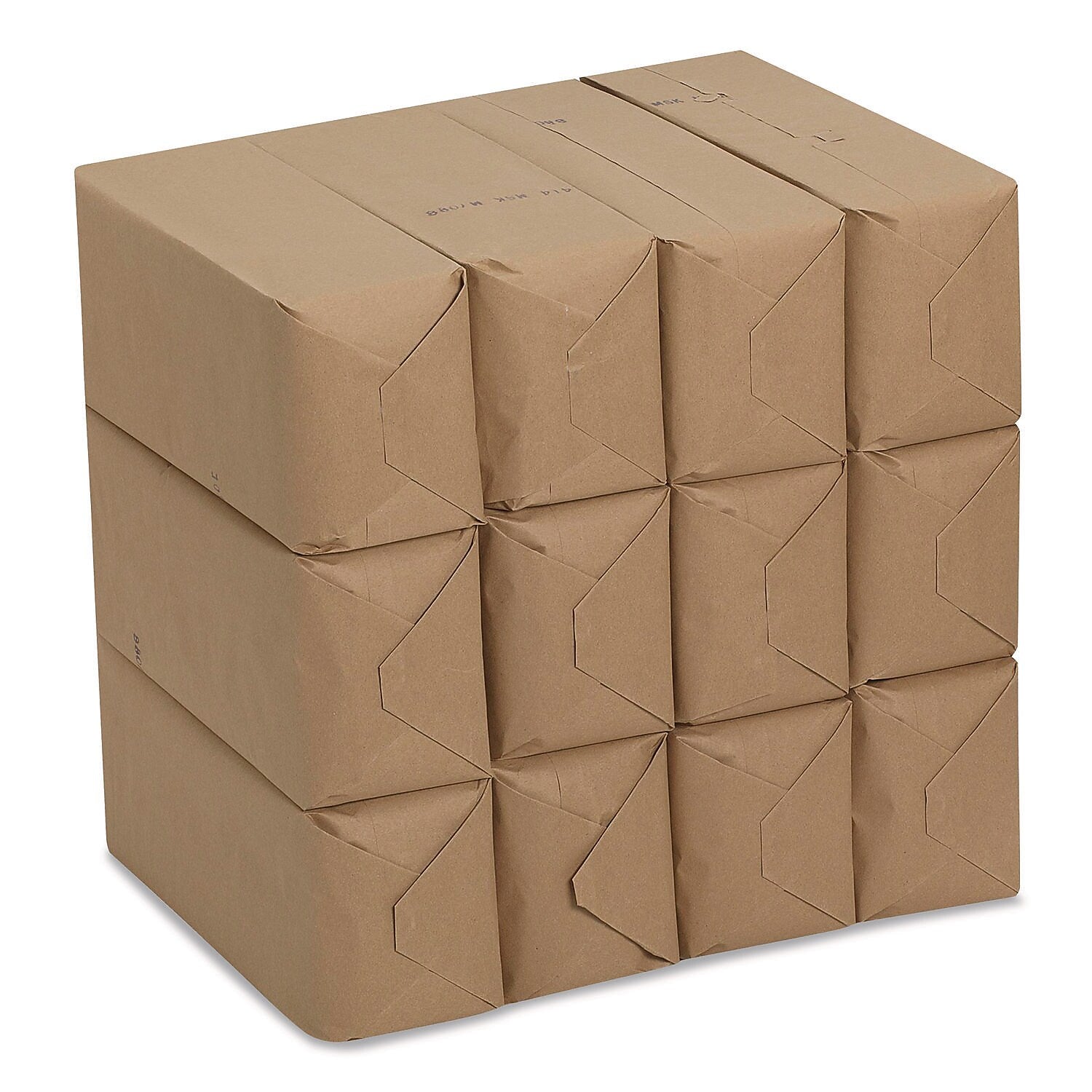 Dixie Recycled Lunch Napkin, 1-Ply, Brown, 900 Napkins/Pack, 12 Packs/Carton (37604)
