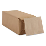 Georgia Pacific Professional Dixie Recycled Lunch Napkin, 1-Ply, Brown, 600 Napkins/Pack, 12 Packs/Carton (37835)