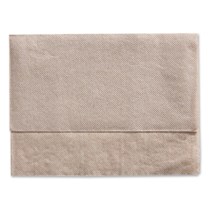 Georgia Pacific Professional Dixie Recycled Lunch Napkin, 1-Ply, Brown, 600 Napkins/Pack, 12 Packs/Carton (37835)