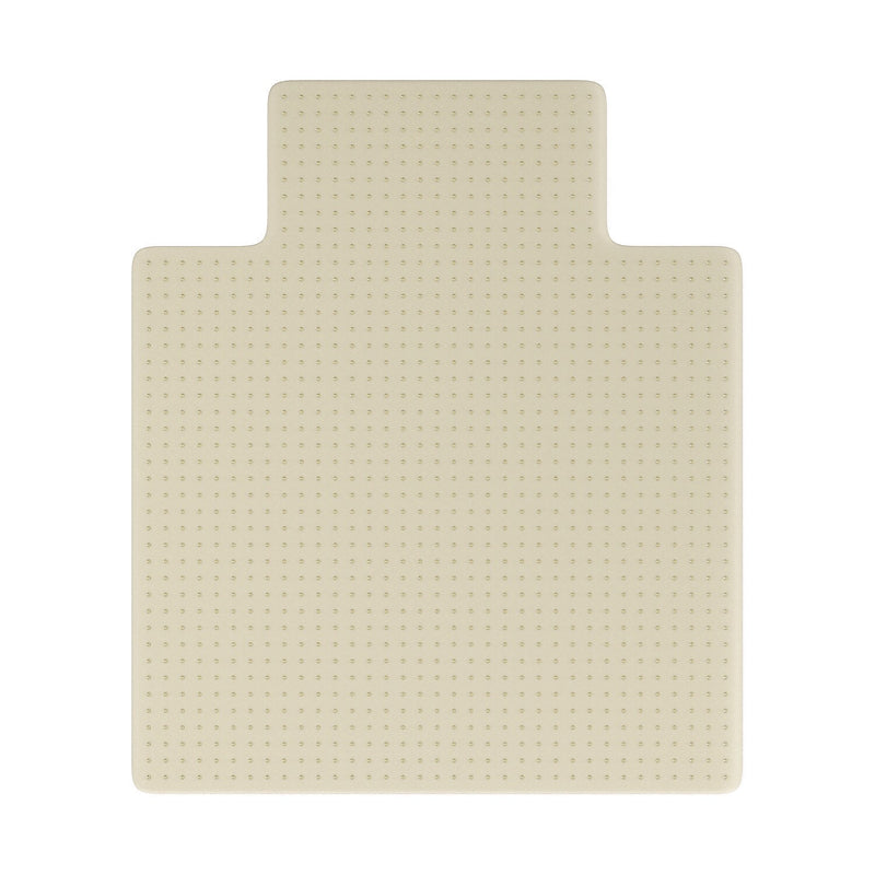 Deflect-O Oceanmat Carpet Chair Mat with Lip, 45" x 53", Designed for Low-Pile Carpet, Clear Plastic (CM1K232OCB)