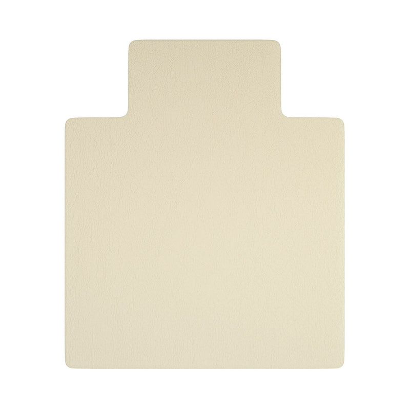 Deflect-O Oceanmat Hard Floor Chair Mat with Lip, 45" x 53", Clear Plastic (CM2G232OCB)