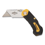 AbilityOne SKILCRAFT General Purpose Folding Utility Knife, Yellow/Black (5110-01-719-4844)