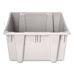 Rubbermaid Commercial Palletote Box, Plastic, Gray (FG172200GRAY)