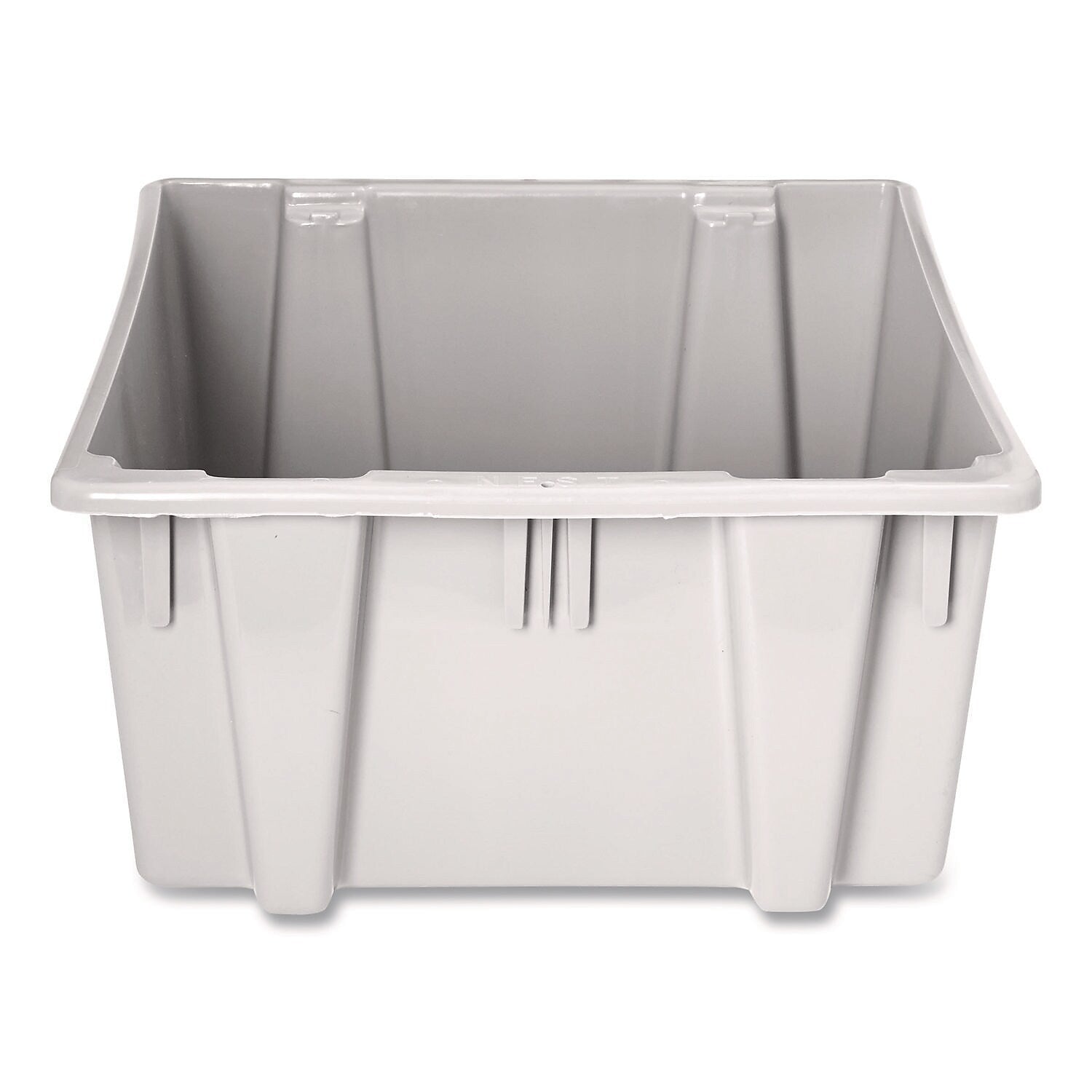 Rubbermaid Commercial Palletote Box, Plastic, Gray (FG172200GRAY)
