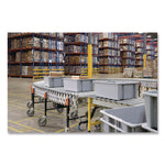 Rubbermaid Commercial Palletote Box, Plastic, Gray (FG172200GRAY)
