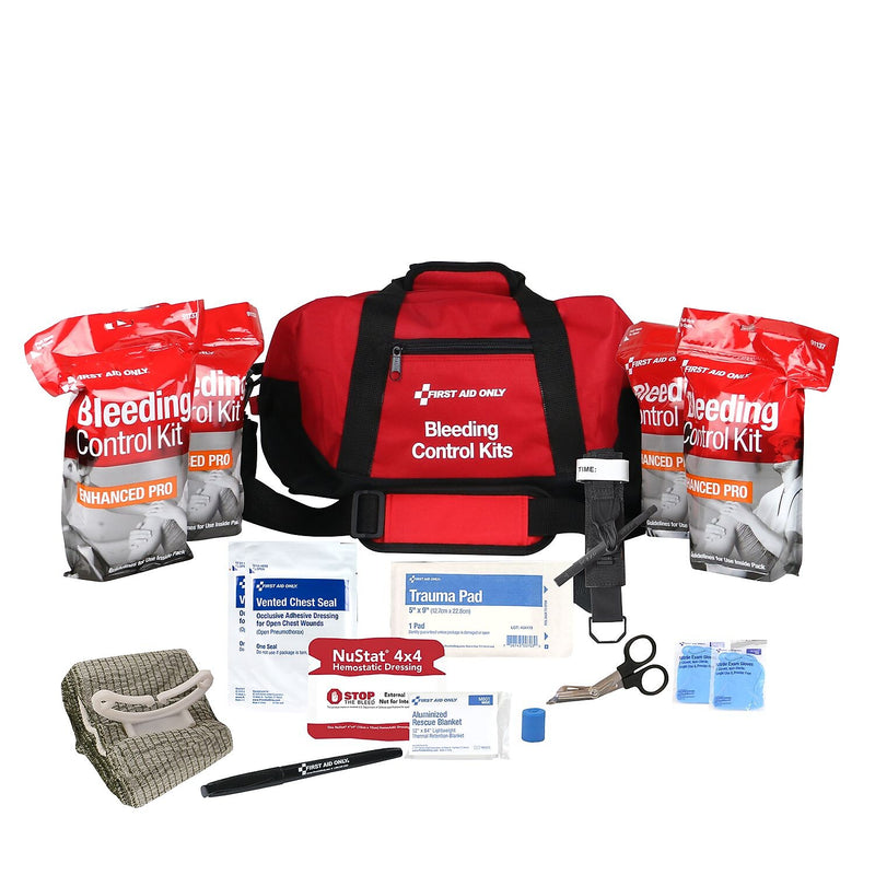 First Aid Only 60-Piece Bleeding Control Kit (91346)