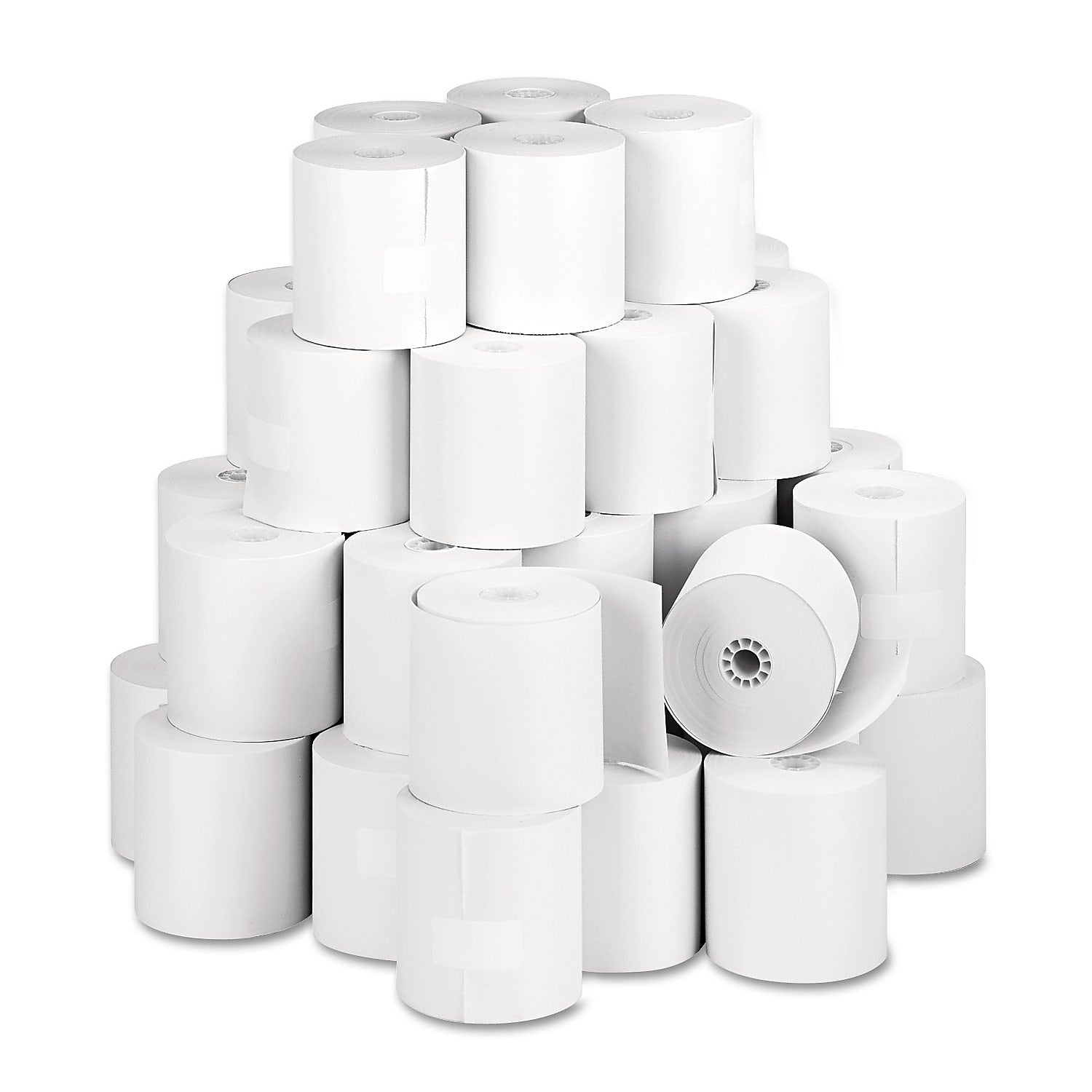 ICONEX Direct Thermal Print Receipt Paper, 3 1/10" x 273 ft, 50/Carton, White