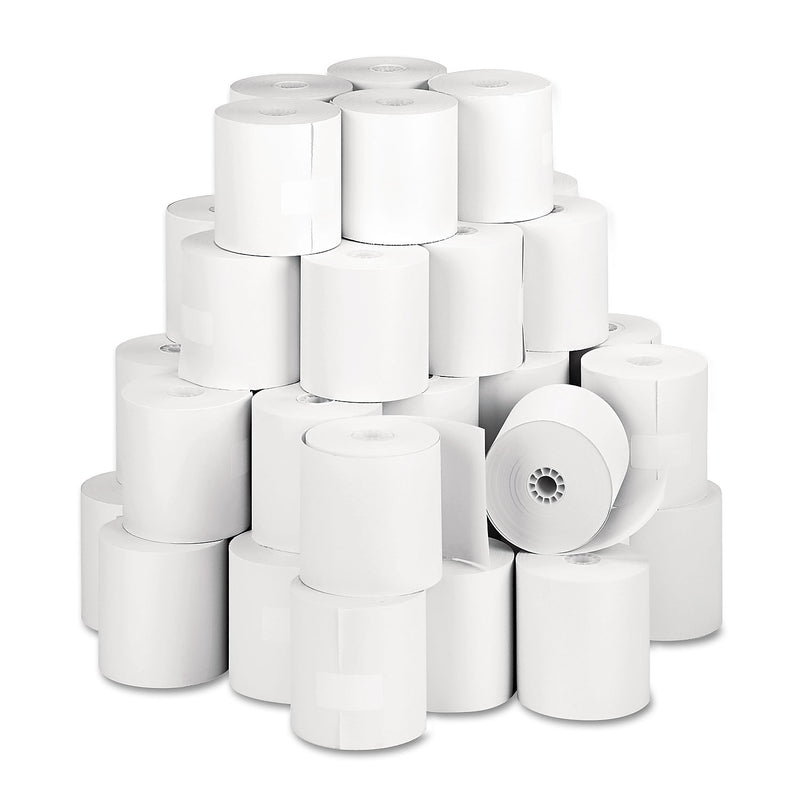ICONEX Direct Thermal Print Receipt Paper, 3 1/10" x 273 ft, 50/Carton, White