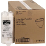 Pactiv 3.25 oz. Portion Cup, Clear, Plastic, 3000/Carton (PCTYS300A)