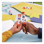 Elmer's BlooStick Buddies and Disappearing Purple Washable Removable Glue Stick Combo Pack, 0.21 oz., Clear, 12/Pack (2213736)