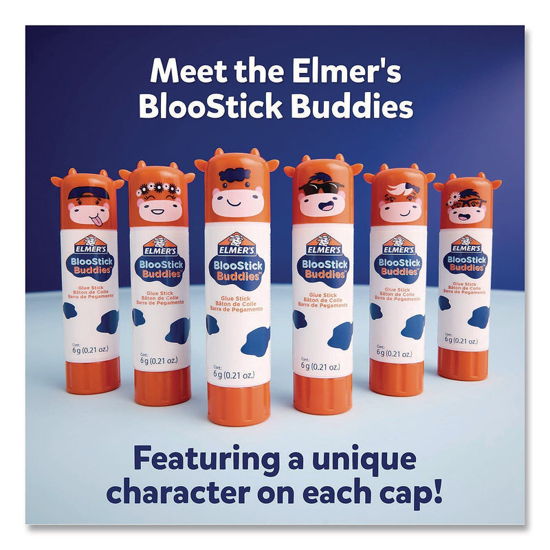 Elmer's Washable Removable Glue Stick Variety Pack, 0.21 oz., Clear, 30/Pack (2213791)