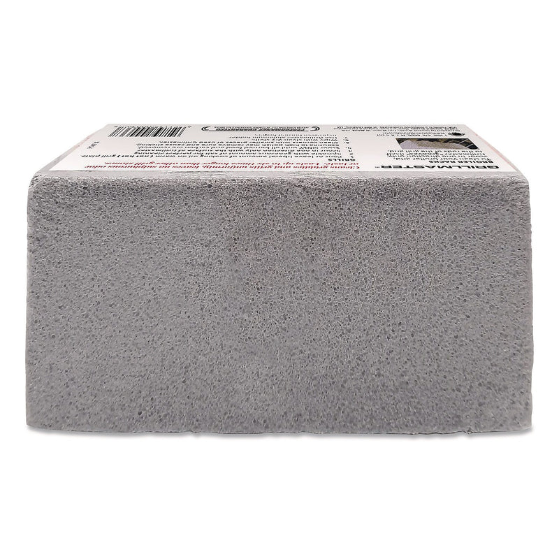 Pumie Grillmaster Griddle and Grill Cleaning Brick, 5.75" x 2.75", Gray, 12/Carton (GM-36Q)