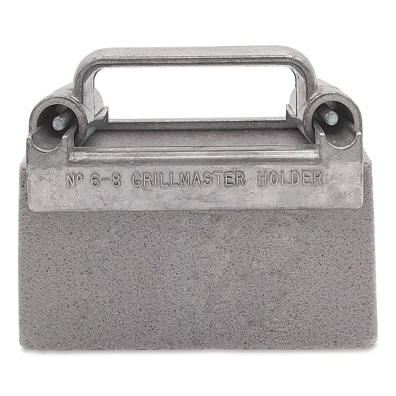 Pumie Griddle and Grill Cleaning Brick Holder, 6" x 4", Gray (GM-68Q)