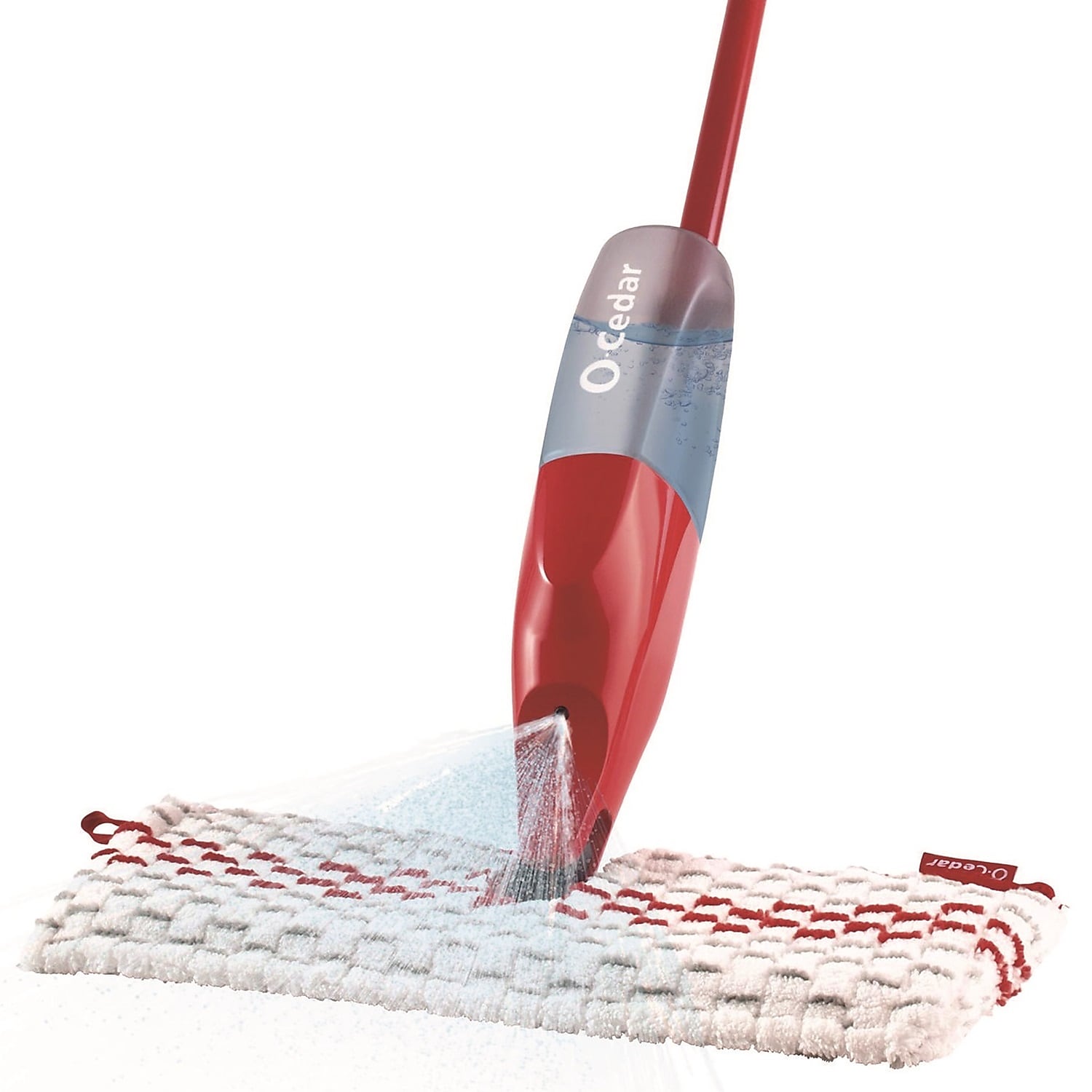 O-Cedar ProMist MAX Microfiber Spray Mop, Red/Black/Gray (173563EA)